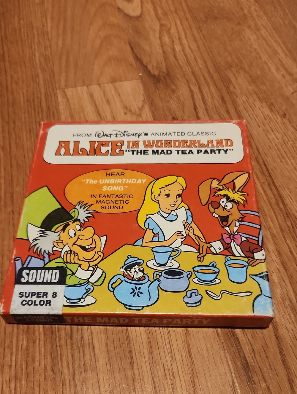 Disney Alice in Wonderland Mad Tea Party Party Super 8 Film
